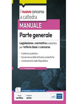 cover image of Parte generale